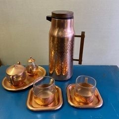 象印　銅製品　お茶セット