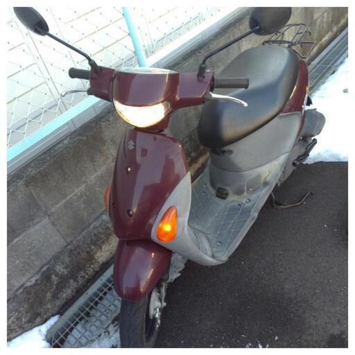 ※商談中※【SUZUKI】原付　レッツ4　実走行　9,300キロ　実動　廃車済【宮城県仙台市泉区】