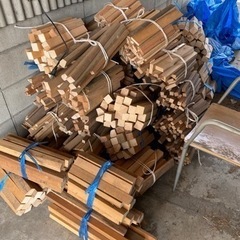 【ネット決済】材木、薪