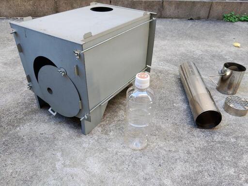 未使用折り畳み薪ストーブ 快速旅団ジガー