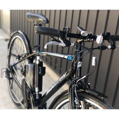 売切■新車☆ブリヂストン電動アシスト自転車 クロスバイク TB1e 走りながら充電 両輪駆動　長く走れる