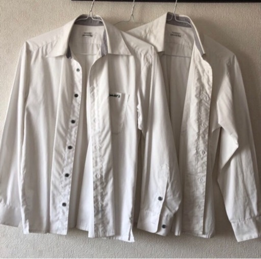 学ラン 男子 学生服上下 夏ズボン カッターシャツ2枚 予備ボタン ハギレあり リッキー 奈良の服 ファッションの中古 古着あげます 譲ります ジモティーで不用品の処分