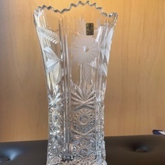 【ネット決済】クリスタルガラス花瓶