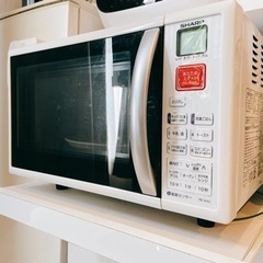 【ネット決済・配送可】シャープ　オーブンレンジRE-S15C-W 白