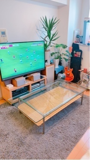 ガラステーブル状態良し
