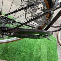 新古車　塩野自転車　26インチ　ブラウン