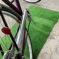 新古車　丸石自転車　27インチインチ　パープル