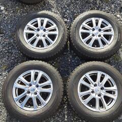 美中古185/70R14アルミ付きスタッドレス４本セット