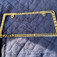 ナンバープレートカバー