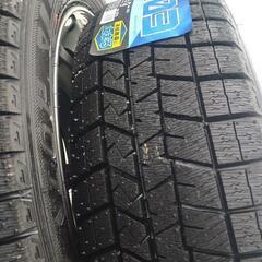 2021年製ダンロップスタッドレスWM03 155/65R143 3本新品未使用1本200キロ程使用　中古アルミバランス調整済　すぐ履けます！軽自動車全般 2021年製ダンロップスタッドレスWM03 155/65R143 3本新品未使用1本200