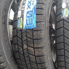 2021年製ダンロップスタッドレスWM03 155/65R143 3本新品未使用1本200 