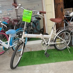 中古　折りたたみ自転車　20インチ