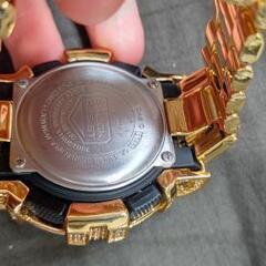 G-SHOCK　カスタム　金　腕時計