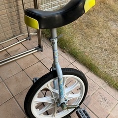 一輪車　18インチ　スタンド付