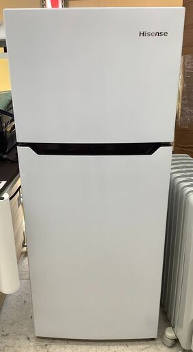 Hisense/ハイセンス 2ドア冷蔵庫 120L HR-B1201 2019年製【ユーズドユーズ名古屋天白店】 J1422