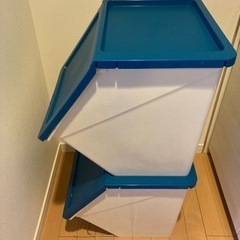 無料★積み重ねできるゴミ箱【2個セット】