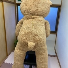 【ネット決済】クマのぬいぐるみ　190cm
