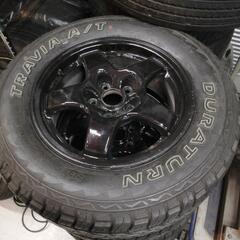 美品 R32 純正ホイール DURATURN TRAVIA A/T 215/70R16 4本セット