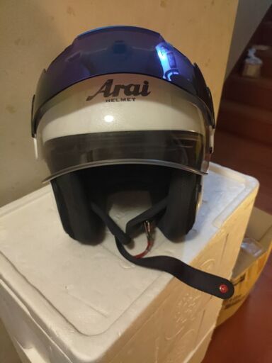 Arai vz-ram Sサイズ ミラーバイザー装着済み