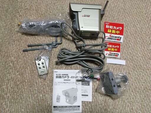 防犯カメラ　センサー録画カメラ　RITEX C-800 未使用品