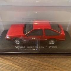 【新品・未使用】トヨタ　カローラ　レビン　1983　レッド　国産...