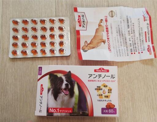 お渡し決まりました アンチノール 犬用30粒 健康 関節 腎臓 心血管 認知症 サプリメント サプリ たなちゅう 長原のその他の中古あげます 譲ります ジモティーで不用品の処分
