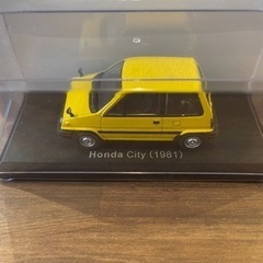 【新品・未使用】ホンダ　シティ　1981　イエロー　honda ...