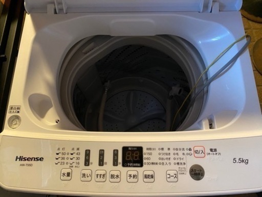 ハイセンス2019年製自動洗濯機 - 藤沢市