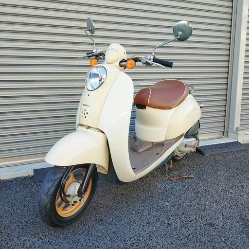 971.お洒落可愛い♪　スクーピー　バッテリー、Rタイヤ新品　千葉県柏市　即日配送、自走引き取りも可能