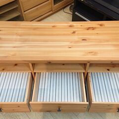 テレビボード テレビ台 ローボード パイン無垢材 ナチュラル 木目調