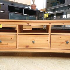 テレビボード テレビ台 ローボード パイン無垢材 ナチュラル 木目調