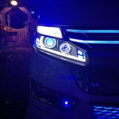 トップ画像はイメージです。ステップワゴンRK用　イカリングヘッドライト！