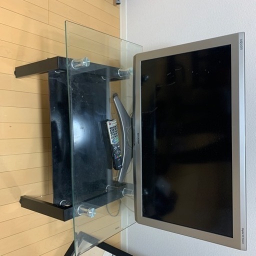 テレビ32インチ ガラステーブル 豚まん君 北九州の家具の中古あげます 譲ります ジモティーで不用品の処分