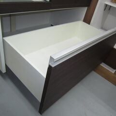 R229 ユーアイ製 キッチンボード、食器棚、幅89cm