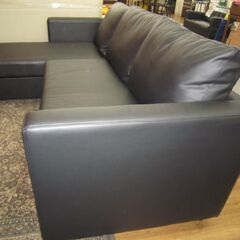 R205 NITORI 跳ね上げ カウチソファベッド、幅215cm 美品