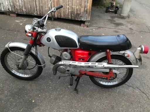 実働 スズキ AC50 スクランブラー