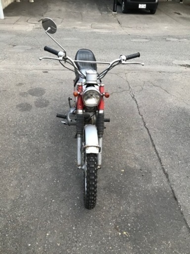 実働　スズキ　AC50 スクランブラー