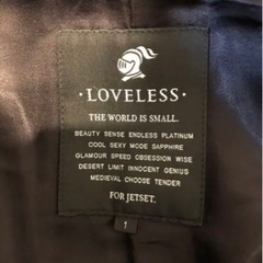 ラブレス チェスターコート LOVELESS Sサイズ　サイズ1