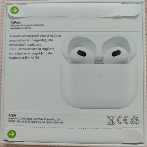 新品未開封AirPods 第3世代 【公式通販】