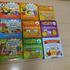 英語の本やフラッシュカードいろいろ