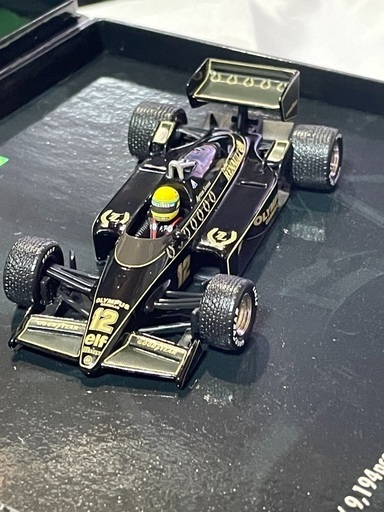 MLNICHAMPS製 1/43 AYRTON SENNA RACING CAR COLLECTION「LOTUS RENAULT 97T  WINNER  GP PORTUGAL 1985」