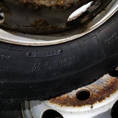 キャンター等に　205/85R16 117/115L スタッドレスホイール付