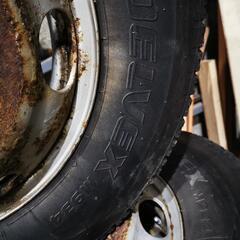 キャンター等に　205/85R16 117/115L スタッドレスホイール付
