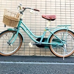 【ネット決済・配送可】ブリヂストン ハッチ 自転車 18インチ