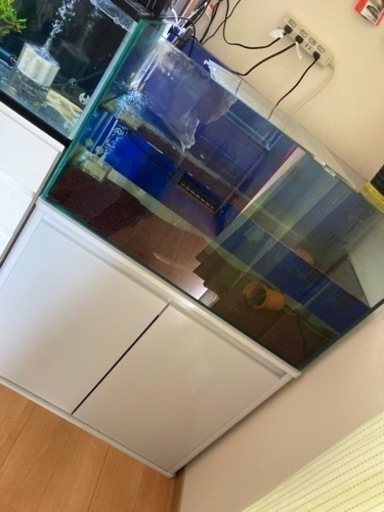 【取引中】 GEX グラステリア 90×40×50 水槽