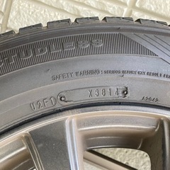 215/60R16 オデッセイ RC1 スタッドレス&ホイール4本セット USED