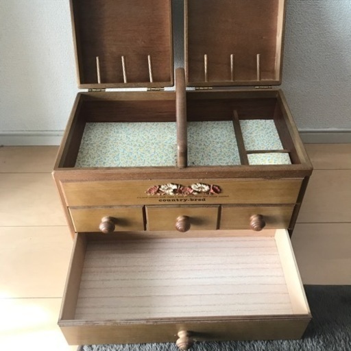 可愛い木製裁縫箱です 犬飼 前橋のその他の中古あげます 譲ります ジモティーで不用品の処分