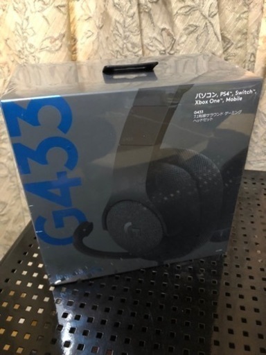 【新品】 Logicool G ゲーミングヘッドセット 有線 G433BK