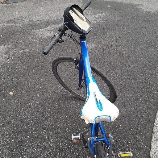 ANTRES 自転車 クロスバイク 青 アンタレス 輪行バック希望の方も？