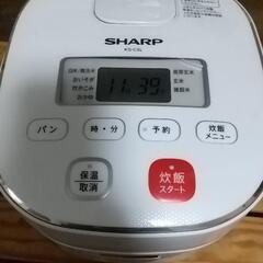 【受渡予定者決定】炊飯器　SHARP